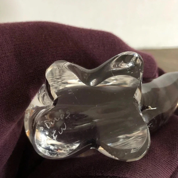 Vtg Hand Blown Art Glass  Polar Bear - Picture 10 of 12